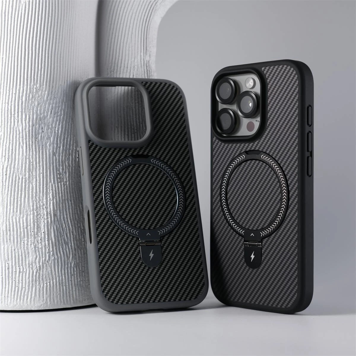 iPhone 15/ Pro/ Plus/ Pro Max - Business Carbon Fiber MagSafe Hülle iPhone 15/ Pro/ Plus/ Pro Max - Business Carbon Fiber MagSafe Hülle Handy Schutz Hülle online kaufen günstig bestellen