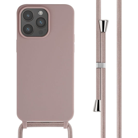 iPhone 15/ Pro/ Plus/ Pro Max - Cross Body Trend TPU Hülle mit Umhänge Kette, Trageband, Kordel Handy Schutz Hülle online kaufen günstig bestellen