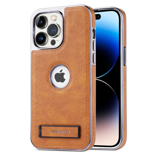 iPhone 15/ Pro/ Pro Max - Lederoptik Schutz Hülle mit Ständer Handy Hülle online kaufen günstig bestellen
