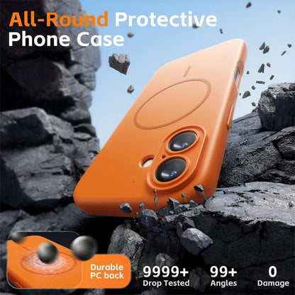 iPhone 15 / Pro / Pro Max – Magnetische Silikonhülle, MagSafe-kompatibel | NMEGOU iPhone 15 Magnethülle – Schutzhüllen-Design