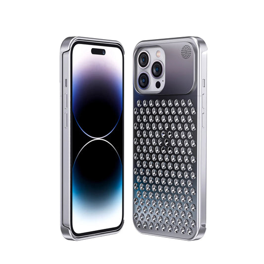 iPhone 15/ Pro/ Pro Max - Metall Aluminium Schutz Hülle, Stoßfest, Einzigartiges Design Handy Schutz Hülle online kaufen günstig bestellen