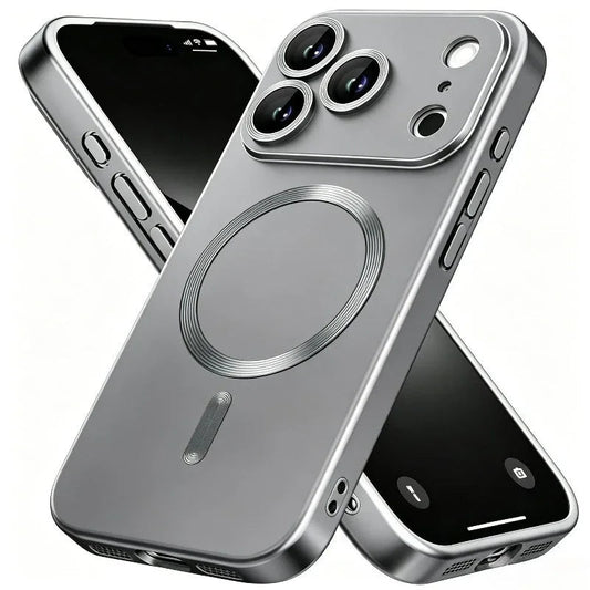 iPhone 16 / Plus / Pro / Pro Max / 16e – Magnetische PC-Schutzhülle mit MagSafe-Design iPhone 16 magnetische PC-Schutzhülle – Rückseitenansicht