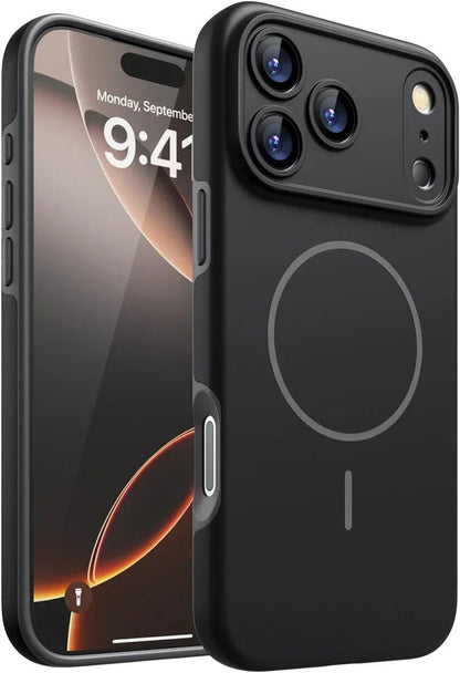 iPhone 16 / Plus / Pro / Pro Max – Magnetische Silikonhülle, MagSafe-kompatibel | NMEGOU iPhone 16 Silikonhülle – Farbdarstellung