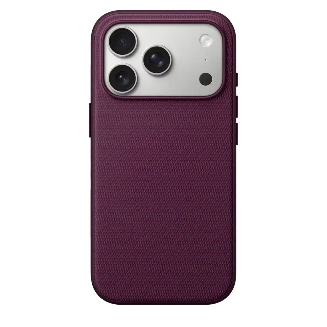 iPhone 16 / Plus / Pro / Pro Max – Magnetische TechWoven Hülle mit Mikrofaserstruktur iPhone 16 TechWoven Schutzhülle mit Mikrofaserstruktur und Magnetfunktion – Schutzcase-Ansicht