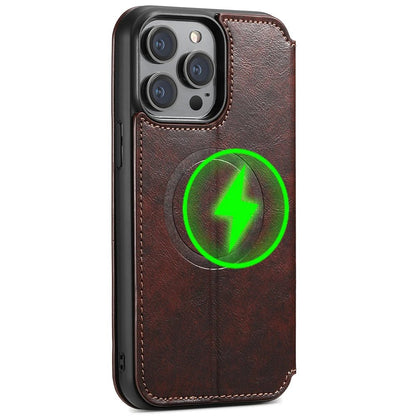 iPhone 16 Pro Max - Moderne Business MagSafe Schutz Hülle mit Kartenfach iPhone 16 Pro Max - Moderne Business MagSafe Schutz Hülle mit Kartenfach Handy Schutz Hülle online kaufen günstig bestellen