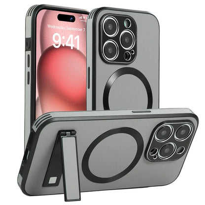 iPhone 16/ Pro/ Plus/ Pro Max - MagSafe Schutz Hülle mit Ständer, Stoßfest iPhone 16/ Pro/ Plus/ Pro Max - MagSafe Schutz Hülle mit Ständer, Stoßfest 49052251521366|49052251554134|49052251586902|49052251619670