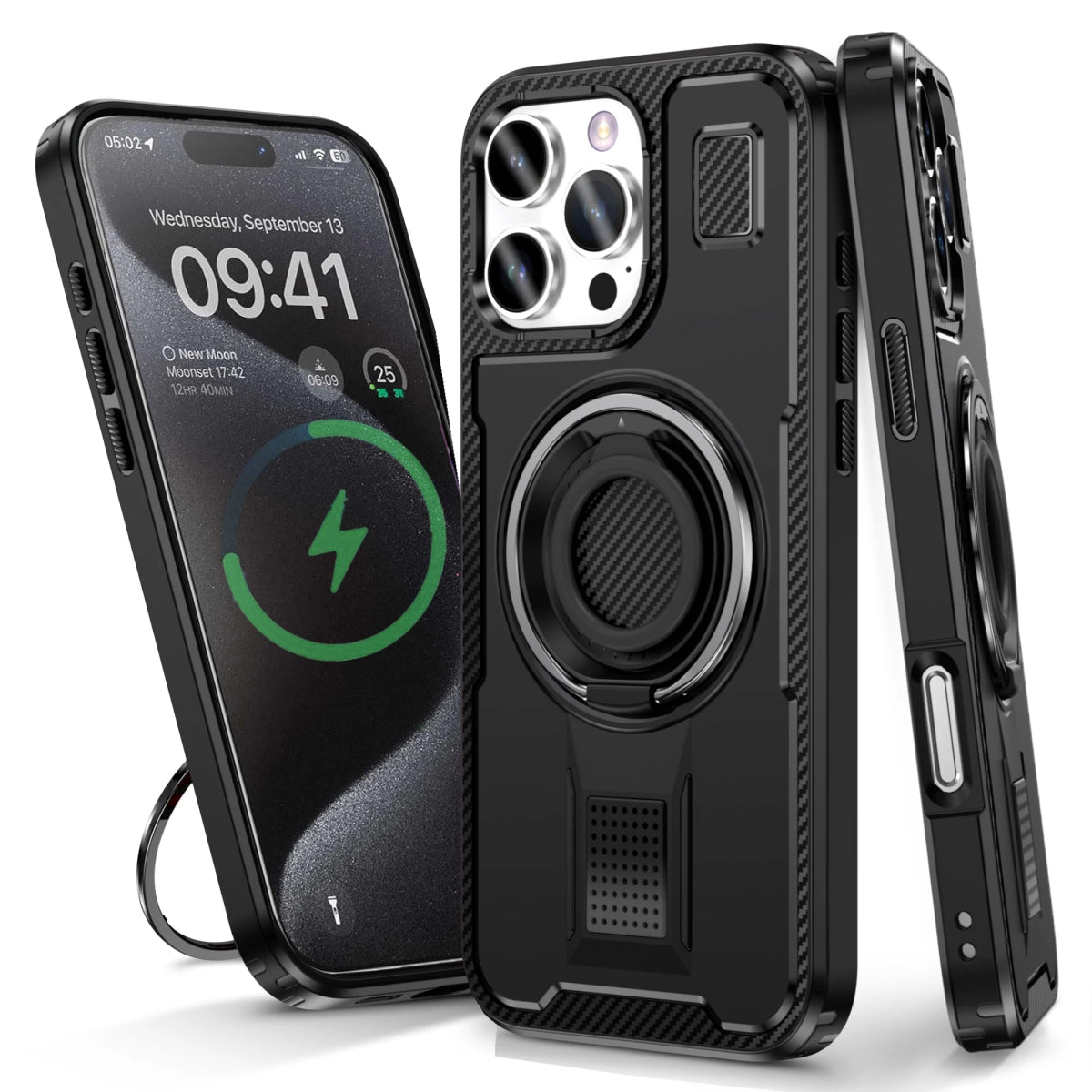 iPhone 16/ Pro/ Plus/ Pro Max - Robuste MagSafe Schutz Hülle mit Ring iPhone 16/ Pro/ Plus/ Pro Max - Robuste MagSafe Schutz Hülle mit Ring 49364812136790|49364812366166|49364812595542|49364812824918 Handy Schutz Hülle online kaufen günstig bestellen Handy Schutz Hülle online kaufen günstig bestellen