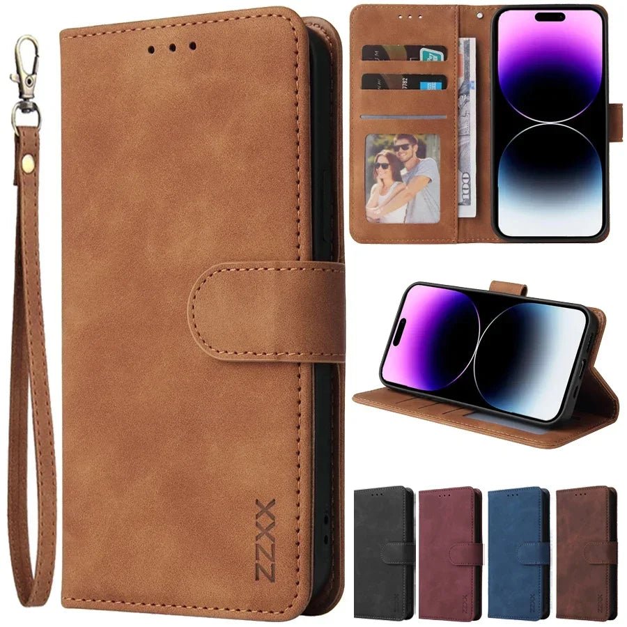 iPhone 16/ Pro/ Plus/ Pro Max - Schutz Klapp Hülle, Kartenfach, Stoßfest iPhone 16/ Pro/ Plus/ Pro Max - Schutz Klapp Hülle, Kartenfach, Stoßfest