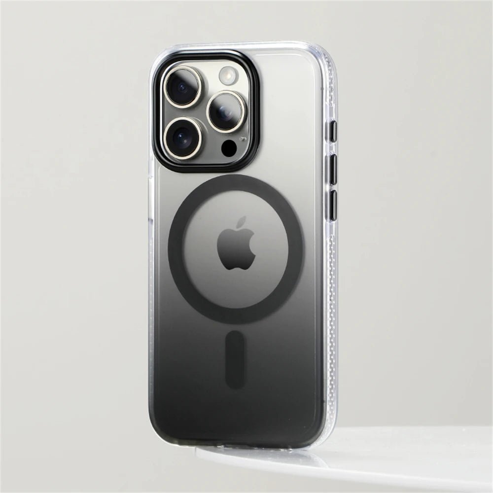 iPhone 16/ Pro/ Plus/ Pro Max - Transparente Farbverlauf MagSafe Schutz Hülle, Staubdicht iPhone 16/ Pro/ Plus/ Pro Max - Transparente Farbverlauf MagSafe Schutz Hülle, Staubdicht 49364921483606|49364921516374|49364921549142|49364921581910