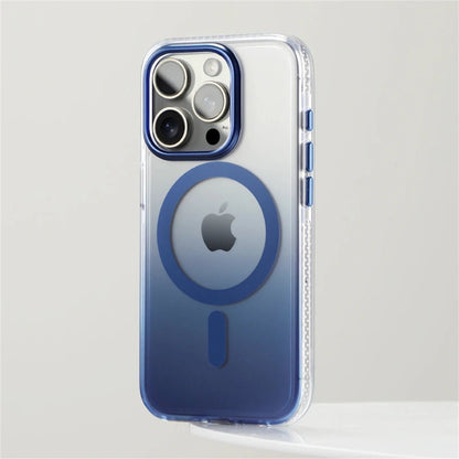 iPhone 16/ Pro/ Plus/ Pro Max - Transparente Farbverlauf MagSafe Schutz Hülle, Staubdicht iPhone 16/ Pro/ Plus/ Pro Max - Transparente Farbverlauf MagSafe Schutz Hülle, Staubdicht 49364921614678|49364921647446|49364921680214|49364921712982