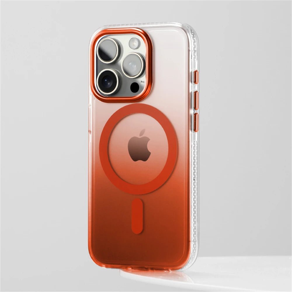 iPhone 16/ Pro/ Plus/ Pro Max - Transparente Farbverlauf MagSafe Schutz Hülle, Stoßfest iPhone 16/ Pro/ Plus/ Pro Max - Transparente Farbverlauf MagSafe Schutz Hülle, Stoßfest 49364921221462|49364921254230|49364921286998|49364921319766