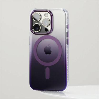 iPhone 16/ Pro/ Plus/ Pro Max - Transparente Farbverlauf MagSafe Schutz Hülle, Stoßfest iPhone 16/ Pro/ Plus/ Pro Max - Transparente Farbverlauf MagSafe Schutz Hülle, Stoßfest 49364921352534|49364921385302|49364921418070|49364921450838