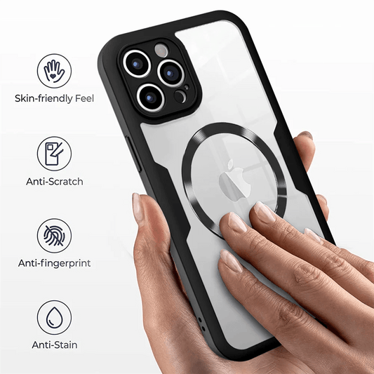 iPhone 16/ Pro/ Plus/ Pro Max - Vollständige Transparente MagSafe Hülle mit Display Schutz Handy Schutz Hülle online kaufen günstig bestellen