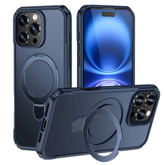 iPhone 16 Pro/ Pro Max/ Plus/16e - MagSafe Schutz Hülle, Stoßfest, Magnetisch, Ring Halter iPhone 16 Pro/ Pro Max/ Plus/16e - MagSafe Schutz Hülle, Stoßfest, Magnetisch, Ring Halter Handy Schutz Hülle online kaufen günstig bestellen