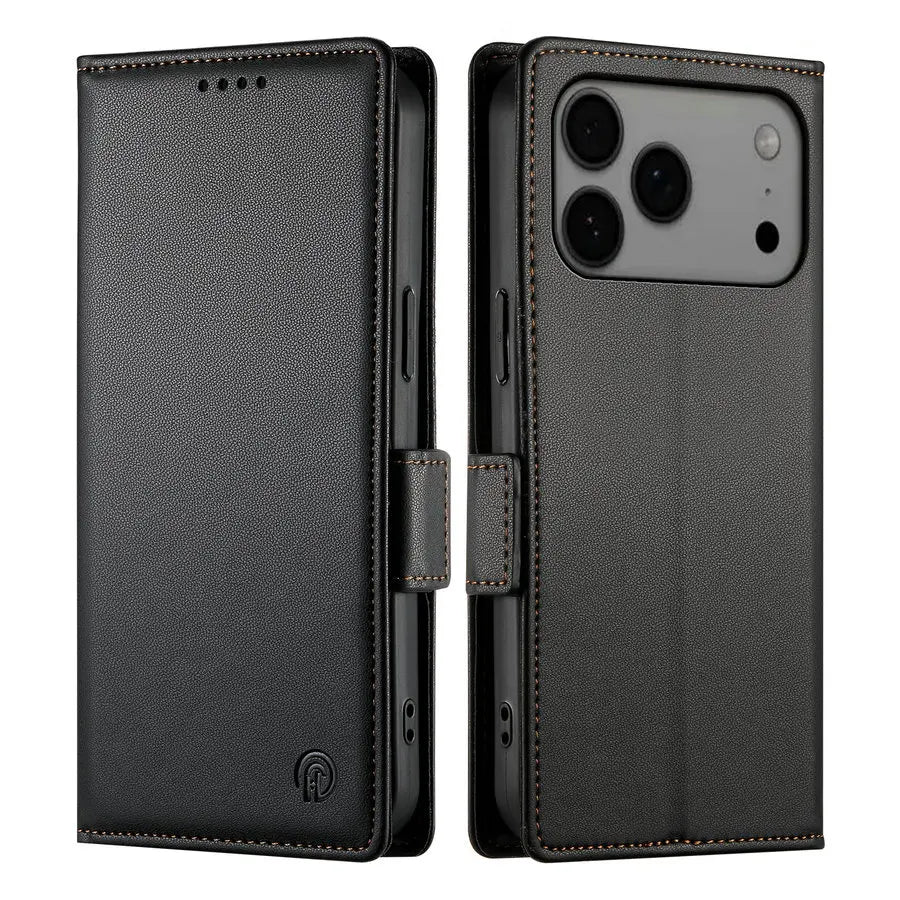 iPhone 17/ Air/ Pro/ Plus/ Pro Max - Elegante Klapp Schutz Hülle - Karten Fach iPhone 17/ Air/ Pro/ Plus/ Pro Max - Elegante Klapp Schutz Hülle - Karten Fach Handy Schutz Hülle online kaufen günstig bestellen