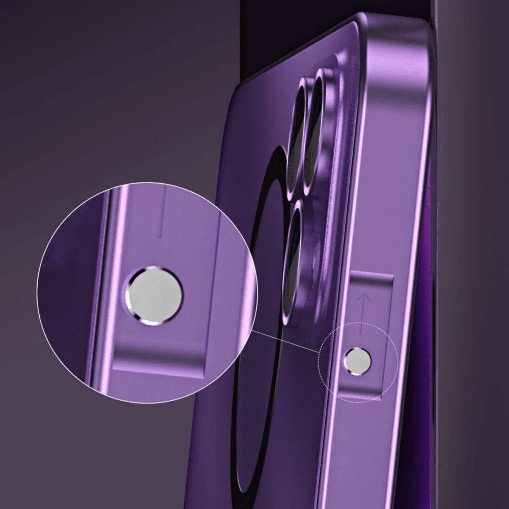iPhone 17 / Air / Pro / Pro Max – Magnetische Aluminium-PC-Schutzhülle | lolozzx iPhone 17 magnetische Aluminium-PC-Schutzhülle – Gehäusedesign