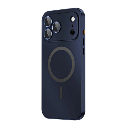 iPhone 17 / Air / Pro / Pro Max – Magnetische Aluminium-PC-Schutzhülle | lolozzx iPhone 17 magnetische Aluminium-PC-Schutzhülle – Kameraaussparung