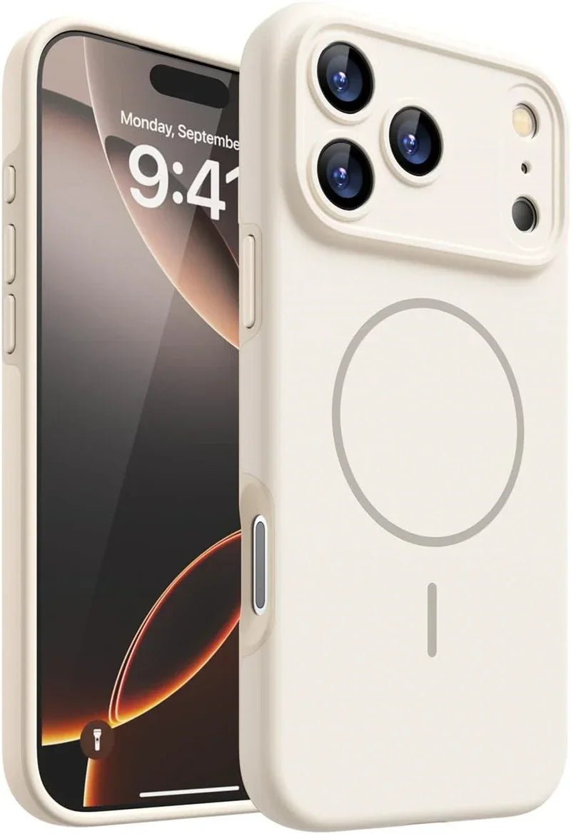 iPhone 17 / Air / Pro / Pro Max – Magnetische Silikonhülle, MagSafe-kompatibel | NMEGOU iPhone 17 Handyhülle – Produktansicht