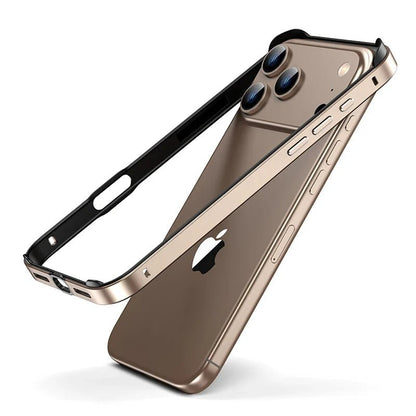 iPhone 18 Pro / Pro Max – Aluminium-Silikon Bumper Schutzhülle | RPKKS iPhone 18 Aluminium-Silikon Bumper Schutzhülle – Gehäuse-Design