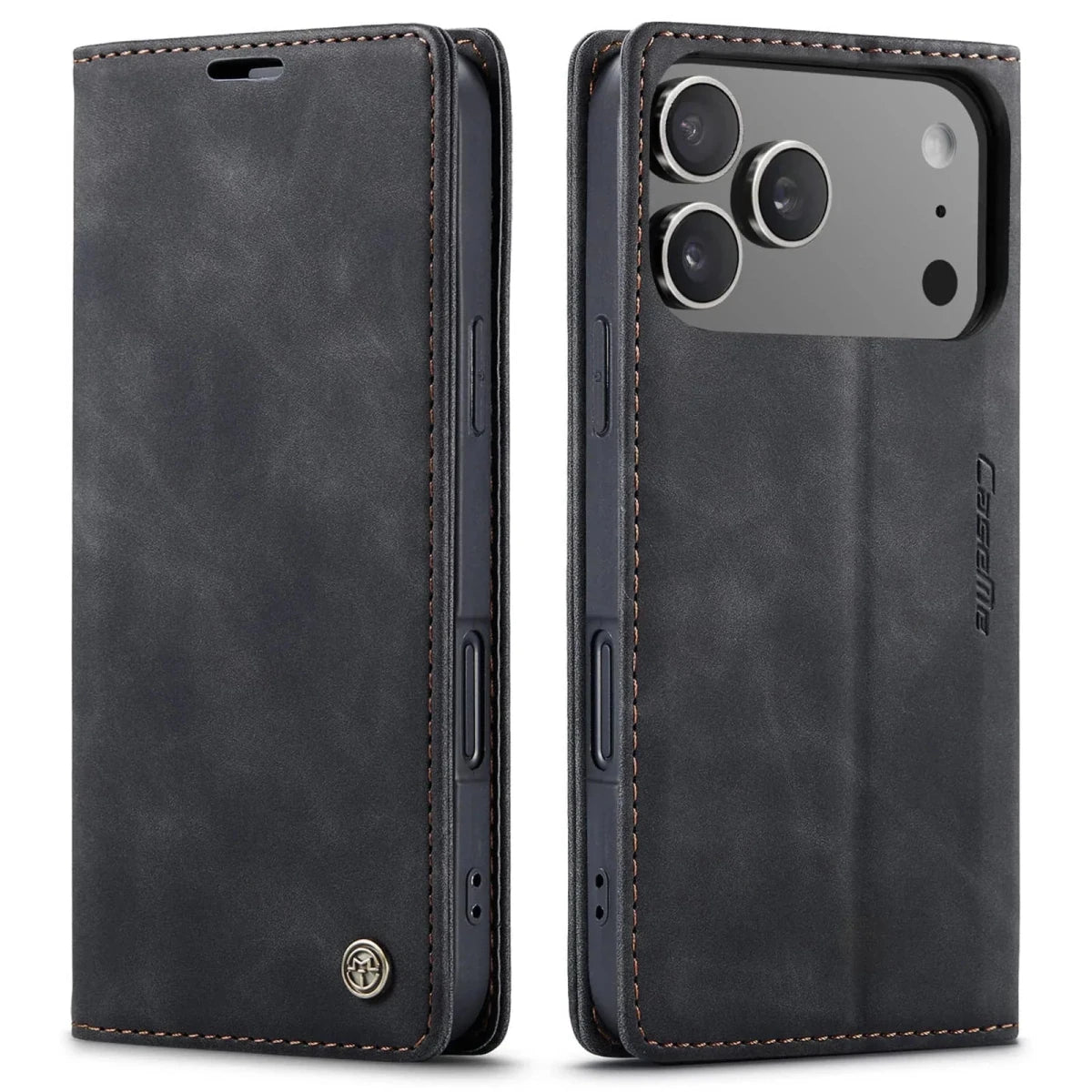 iPhone 18 Pro / Pro Max – Klapphülle in Lederoptik mit Kartenfach iPhone 18 Pro Wallet-Case in PU-Lederoptik mit Standfunktion
