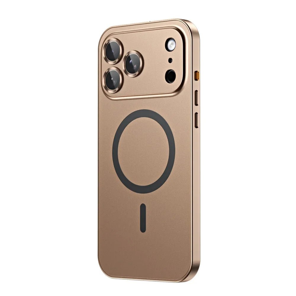 iPhone 18 Pro / Pro Max – Magnetische Aluminium-PC-Schutzhülle | lolozzx iPhone 18 magnetische Aluminium-PC-Schutzhülle – Rückansicht