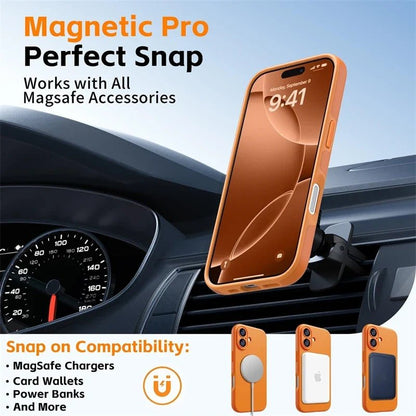 iPhone 18 / Pro / Pro Max – Magnetische Silikonhülle, MagSafe-kompatibel | NMEGOU iPhone 18 Silikonhülle mit schlankem Design