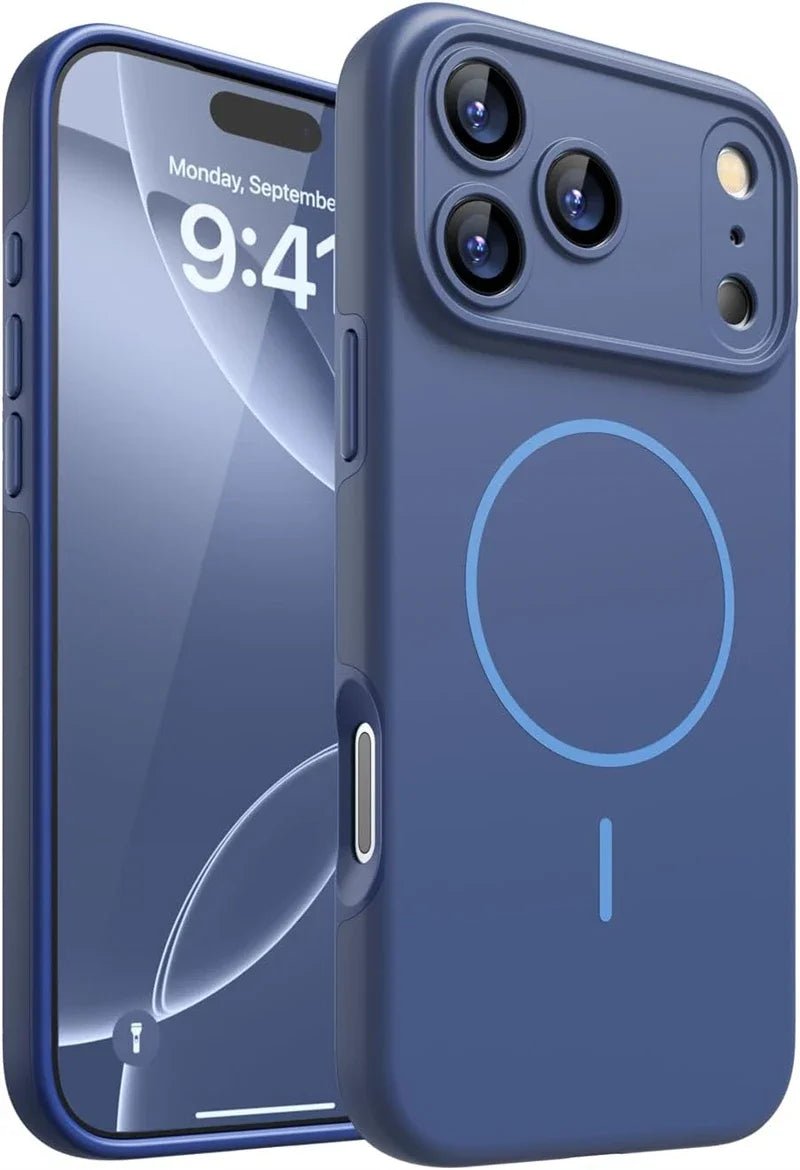 iPhone 18 / Pro / Pro Max – Magnetische Silikonhülle, MagSafe-kompatibel | NMEGOU NMEGOU iPhone 18 Hülle – Nahaufnahme