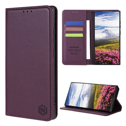 Samsung Galaxy S25 / S25 Plus / S25 Ultra / S25 Edge / S25 FE – Wallet-Klapphülle mit Kartenfach | ZZXX Samsung Galaxy S25 Wallet-Klapphülle mit Kartenfach – Farbe Weinrot