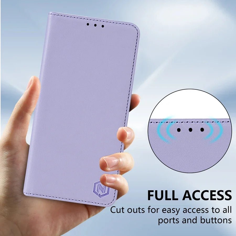 Samsung Galaxy S26 / S26 Plus / S26 Ultra / S26 FE – Wallet-Klapphülle mit Kartenfach | ZZXX Samsung Galaxy S26 Wallet-Klapphülle mit Kartenfach – Klapphüllen-Detailansicht