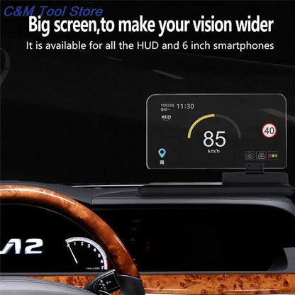 Universeller Smartphone - Projektor - HUD - Head - Up - Display - Halter Universeller Smartphone - Projektor - HUD - Head - Up - Display - Halter - Handy Held 24 online kaufen günstig bestellen